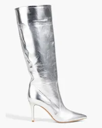 Gianvito Rossi Hansen metallic leather knee boots - Metallic Metallic