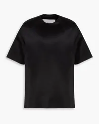 Jil Sander Duchesse-satin T-shirt - Black Black