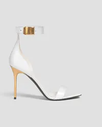 Balmain Leather sandals - White White