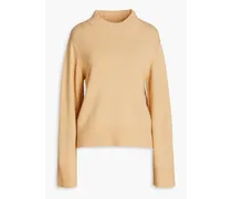 Solu mélange yak and wool-blend sweater - Neutral