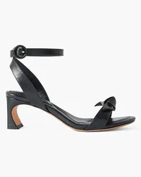 Alexandre Birman Clarita bow-detailed leather sandals - Black Black