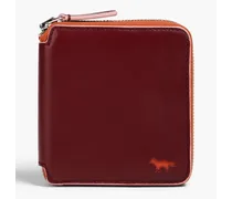 Leather wallet - Burgundy