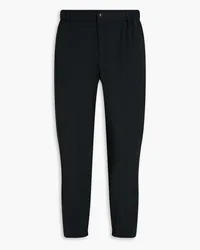 Emporio Armani Tapered wool-crepe pants - Green Green