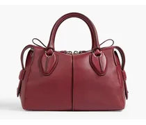 D-Styling leather tote - Burgundy