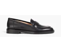 Leather loafers - Black