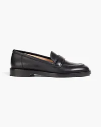 Gianvito Rossi Leather loafers - Black Black