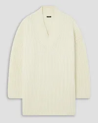 Joseph Ribbed merino wool sweater - White White