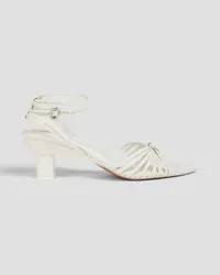 3.1 phillip lim Knotted leather sandals - White White