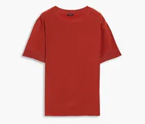 Brana silk crepe de chine T-shirt - Red