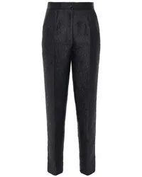 Dolce & Gabbana Jacquard tapered pants - Black Black