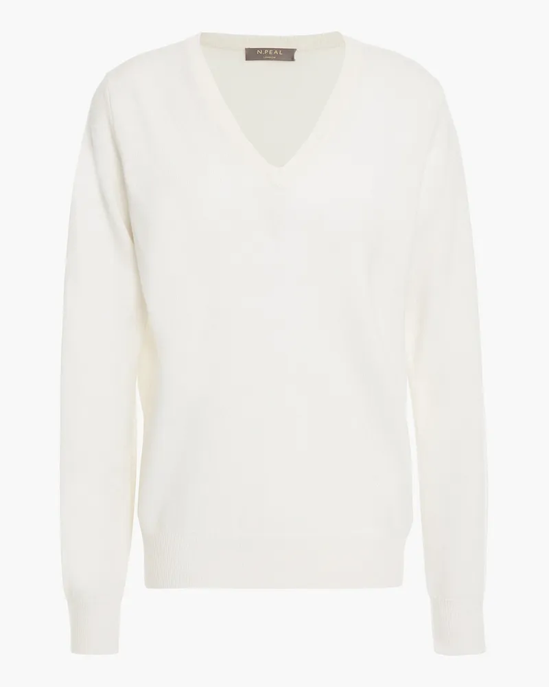 N.Peal Cashmere sweater - White White