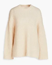 Stella Nova Gunilla brushed knitted sweater - White White