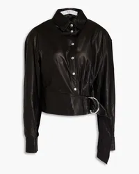 IRO Leather shirt - Black Black