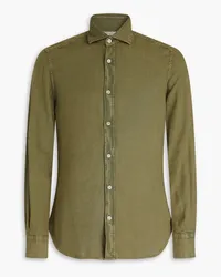 Boglioli Twill shirts - Green Green