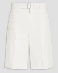 Jil Sander Linen shorts - White White