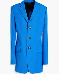 Petar Petrov Slub woven blazer - Blue Blue