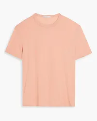 James Perse Slub cotton-jersey T-shirt - Orange Orange