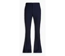 Wool-twill pants - Blue