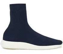Stretch-knit slip-on sneakers - Blue