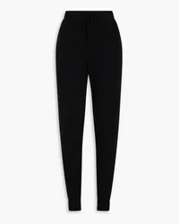 Le Kasha 1918 Kenya cashmere track pants - Black Black