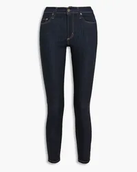 Nobody Denim Cult cropped high-rise skinny jeans - Blue Blue