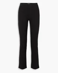 L'Agence Dean stretch-jersey straight-leg pants - Black Black