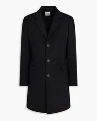 Sandro Wool-blend felt coat - Gray Gray