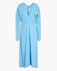 Victoria Beckham Cady midi dress - Blue Blue