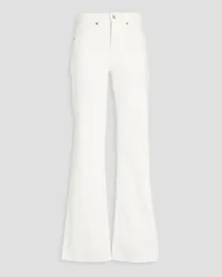 Nili Lotan Celia high-rise flared jeans - White White