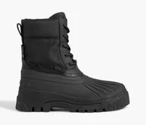 Cryo canvas and rubber boots - Black