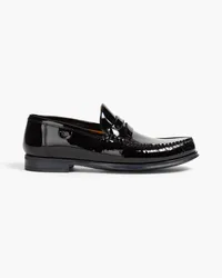 Dolce & Gabbana Patent-leather penny loafers - Black Black