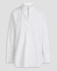 Vince Pleated cotton shirt - White White