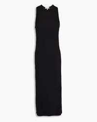 Rag & Bone Essential ribbed Pima cotton-blend midi dress - Black Black