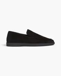 Frescobol Carioca Miguel suede loafers - Black Black