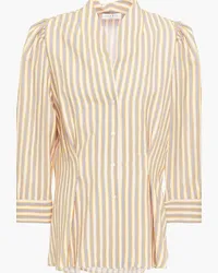 Sandro Striped woven shirt - Pink Pink