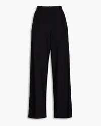 IRO Twill wide-leg pants - Black Black