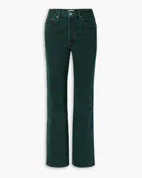 RE/DONE 90s high-rise straight-leg jeans - Green Green