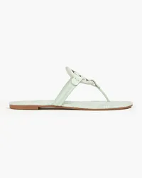 Tory Burch Miller embellished leather sandals - Green Green