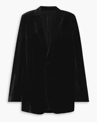 Petar Petrov Sundown velvet blazer - Black Black