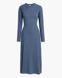 Iris & Ink Olivia merino wool midi dress - Blue Blue