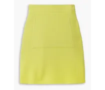 Cashmere mini skirt - Green
