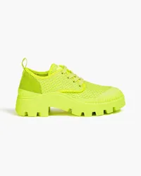 Tory Burch Neon mesh sneakers - Yellow Yellow