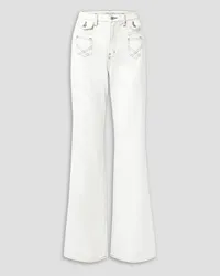 Nili Lotan Brittany high-rise flared jeans - White White