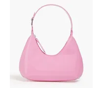 Patent-leather shoulder bag - Pink