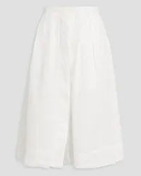 Alex Mill Kelsey pleated linen skirt - White White