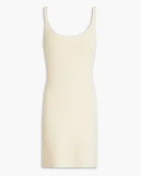 Rag & Bone Lena cotton-blend mini dress - White White