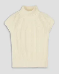 STAUD Bette wool turtleneck sweater - White White