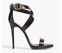 Coline 110 leather sandals - Black