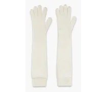 Cashmere gloves - White