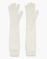 arch4 Cashmere gloves - White White